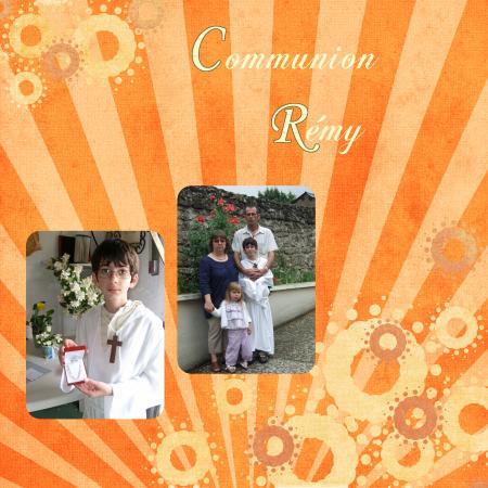 Communion Rémy